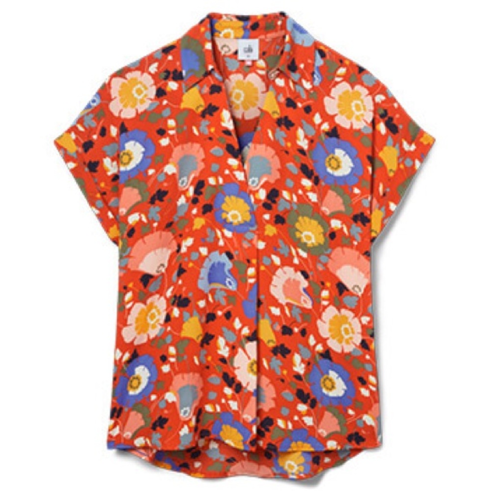 CAbi Replay Floral Top